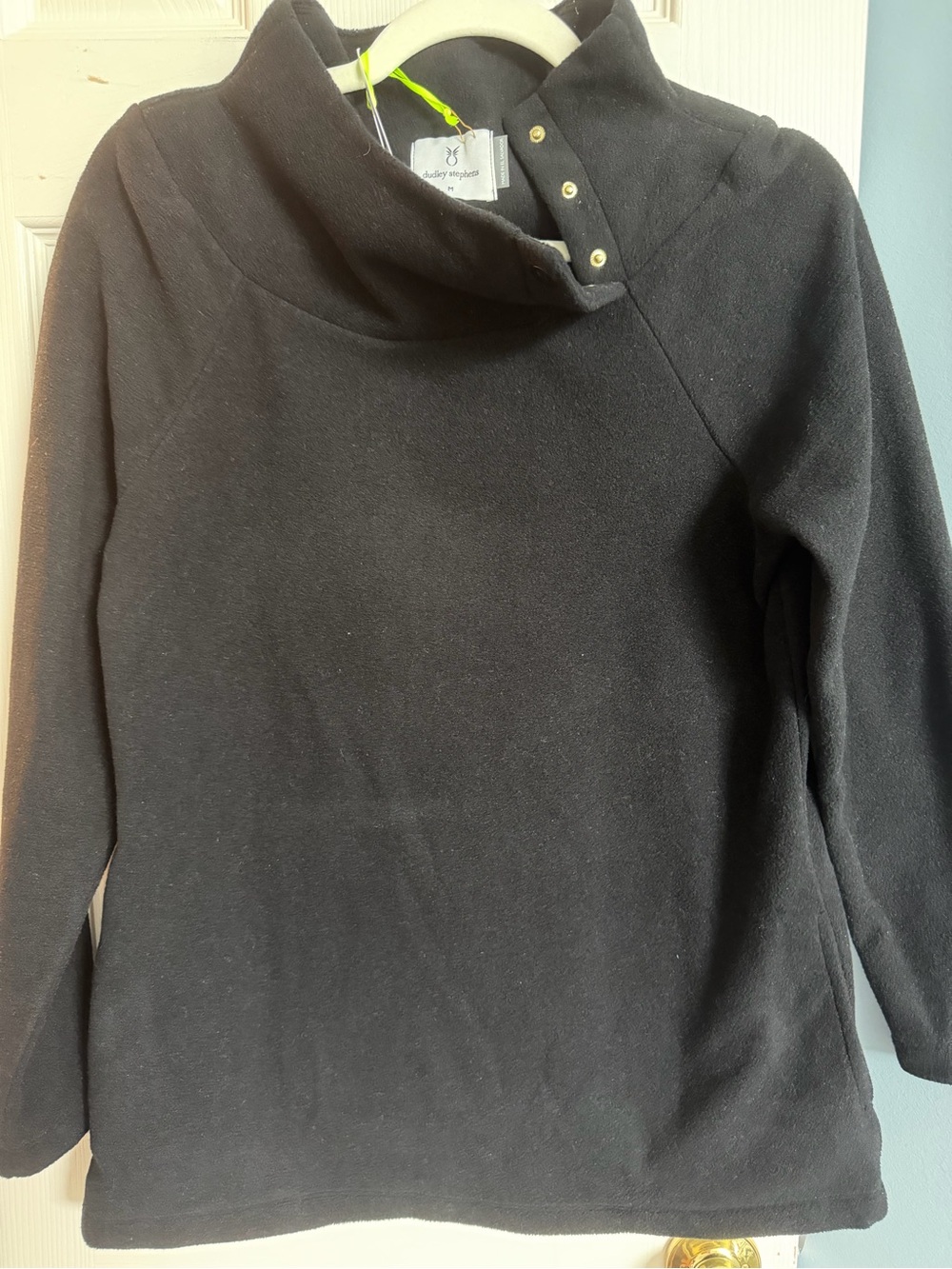 Dudley Stephens Mock Neck Fleece NWT